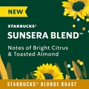 Starbucks Sunera Blend Light Roast Ground Coffee 12 OZ