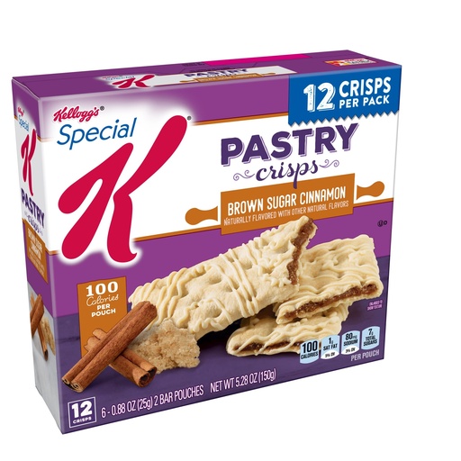 Special K Brown Sugar Cinnamon Pastry Crisps, 6 Ct