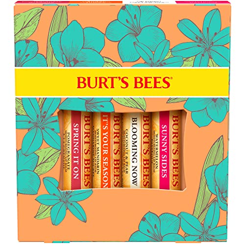Burt S Bees Beeswax Bounty Just Picked Lip Balm Gift Set  4-Pack  0.15 Oz