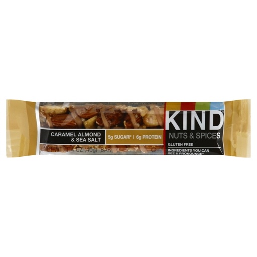 KIND Caramel Almond & Sea Salt Bar, 1.4 Oz