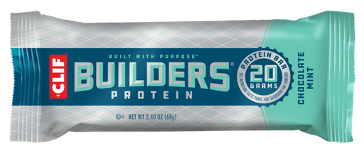 Clif Bar Builder Bar - Chocolate Mint - 2.4 Oz -Pack of 12